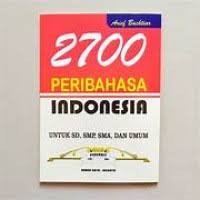 Image of 2700 PERIBAHASA INDONESIA