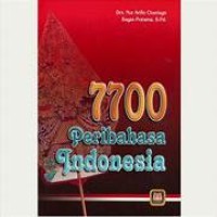 Image of 7700 PERIBAHASA INONESIA