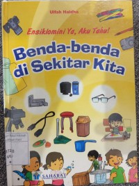 Image of BENDA-BENDA DISEKITAR KITA