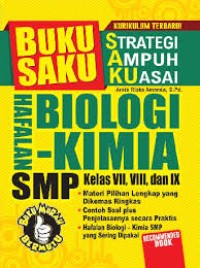 Image of BUKU SAKU STRATEGI AMPUH KUASAI HAFALANS BIOLOGI KIMIA