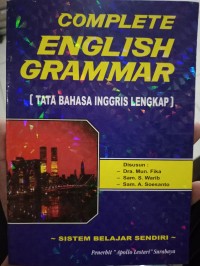 Image of COMPLETE ENGLISH GRAMMAR