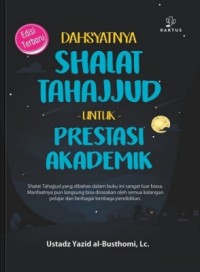 Image of DAHSYATNYA SHALAT TAHAJJUD