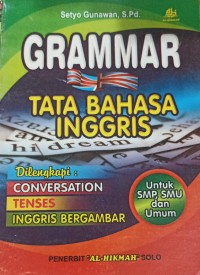 Image of GRAMMAR TATA BAHASA INGGRIS