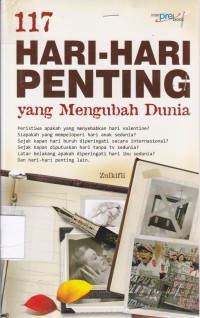 Image of HARI HARI PENTING YANG MENGUBAH DUNIA
