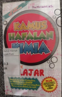 Image of KAMUS HAFALAN KIMIA