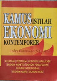 Image of KAMUS ISTILAH EKONOMI KONTEMPORER