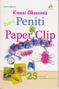 Image of kreasi aksesoris peniti dan paper clip