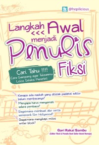 Image of LANGKAH AWAL JADI PENULIS FIKSI