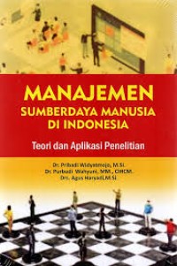 Image of MANAJEMEN SUMBERDAYA MANUSIA DI INDONESIA