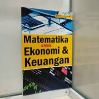 Image of MATEMATIKA UNTUK EKONOMI & KEUANGAN