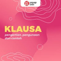 Image of MEMAHAMI  KLAUSA DAN FRASE DALAM BAHASA INGGRIS