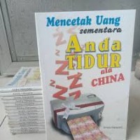 Image of MENCETAK UANG SEMENTARA ANDA TIDUR ALA CHINA