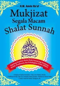 Image of MUKJIZAT SEGALA MACAM SAHALT SUNNAH
