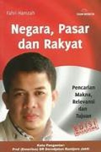 Image of NEGARA, PASAR DAN RAKYAT