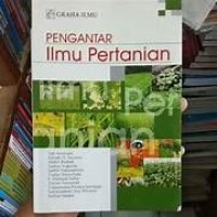 Image of PENGANTAR ILMU PERTANIAN