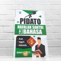 Image of PIDATO HAFALAN SANTRI 3 BAHASA JILID 2