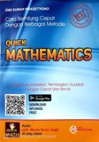 Image of QUICK MATHEMATICS