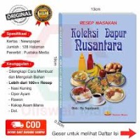 Image of RESEP MASAKAN Koleksi Dapur Nusantara