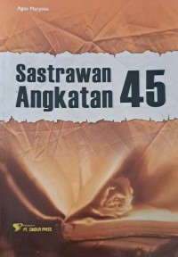 Image of SASTRAWAN ANGKATAN 45