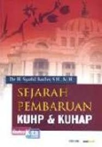 Image of SEJARAH PEMBARUAN KUHP DAN KUHAP