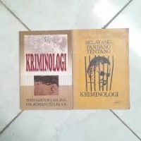 Image of SELAYANG PANDANG TENTANG KRIMINOLOGI