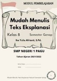 Image of TERAMPIL MRNULIS TEKS EKSPLANASI DENGAN STRATEGI MAPPING