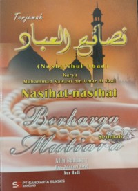 Image of TERJEMAH NASHO'IHUL 'IBAD